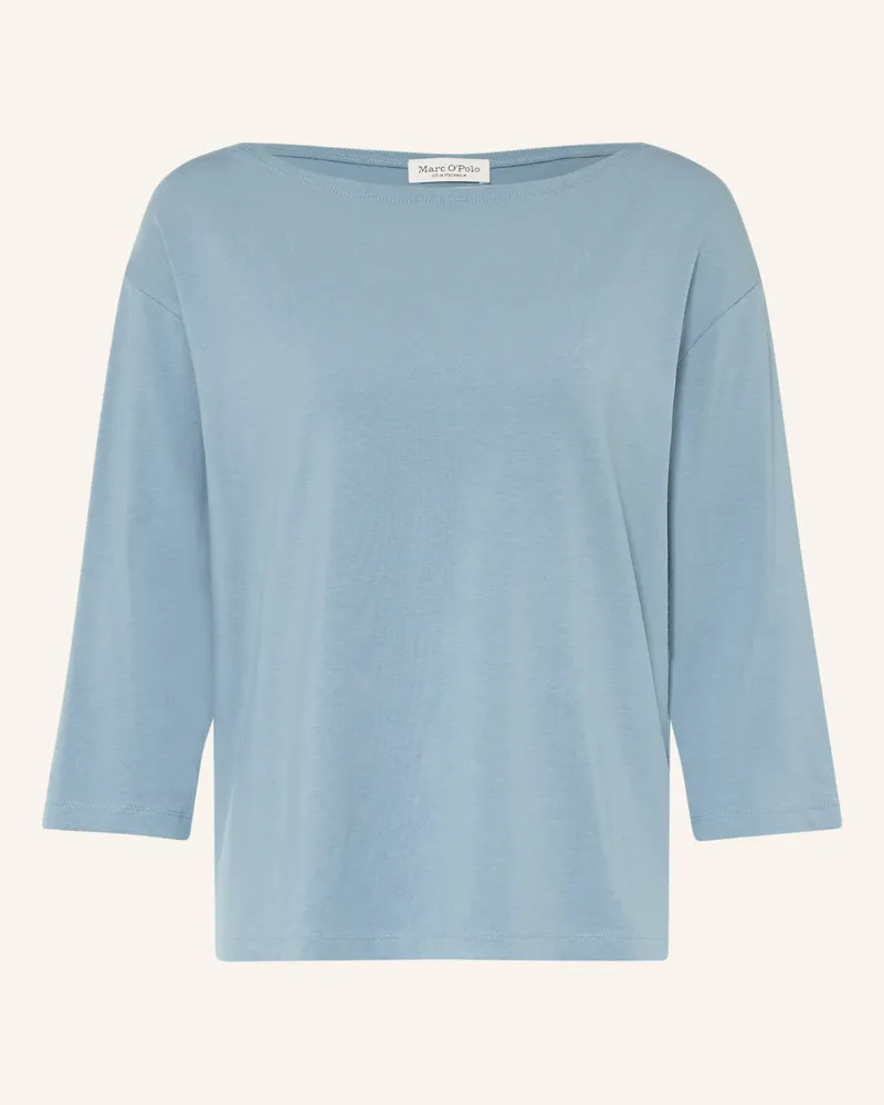 Marc O'Polo Shirt Mit 3/4-Arm blau Blaugrau