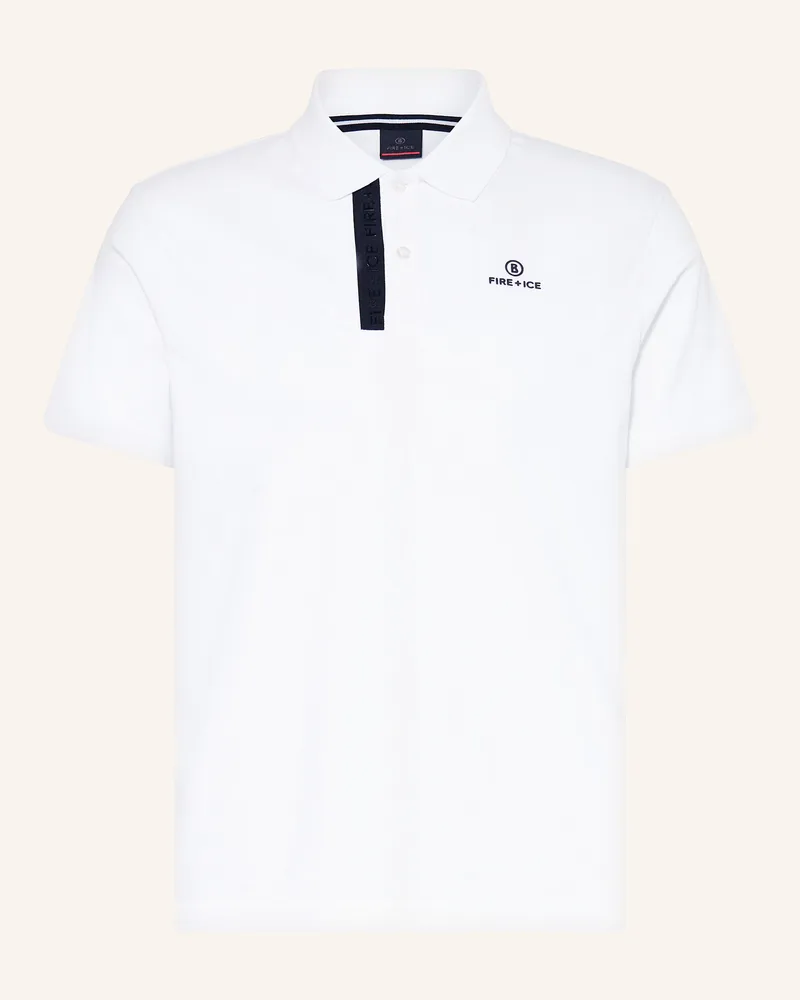 Bogner Fire & Ice Piqué-Poloshirt RAMON4 Weiss