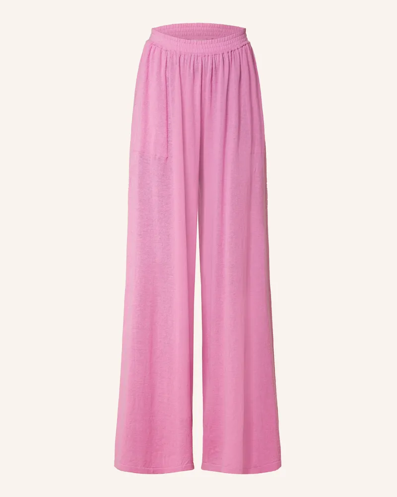 SMINFINITY Marlenehose mit Leinen Pink
