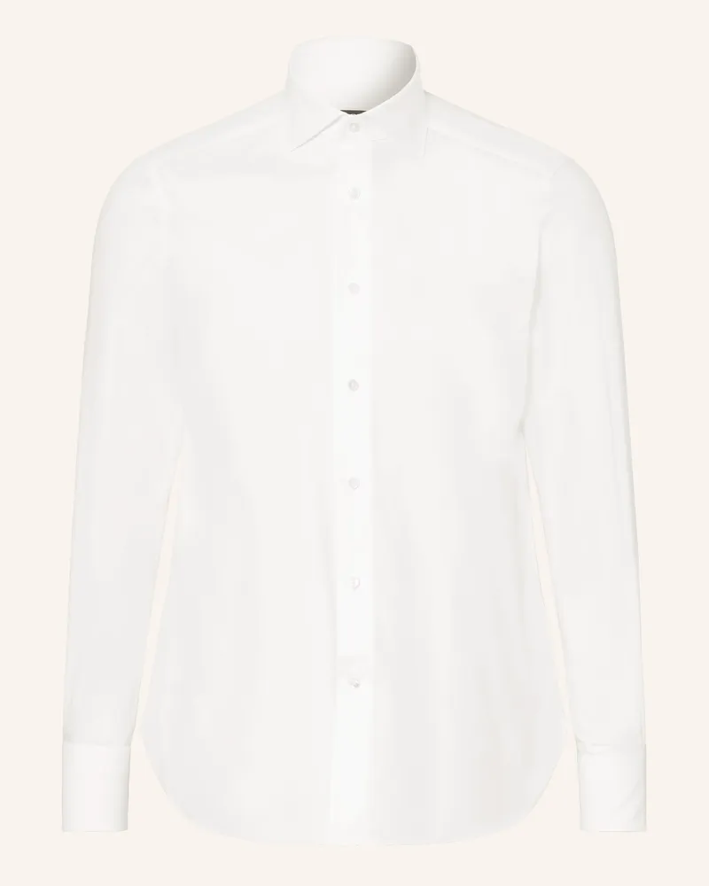 Ermenegildo Zegna Hemd TROFEO™ Slim Fit Weiss