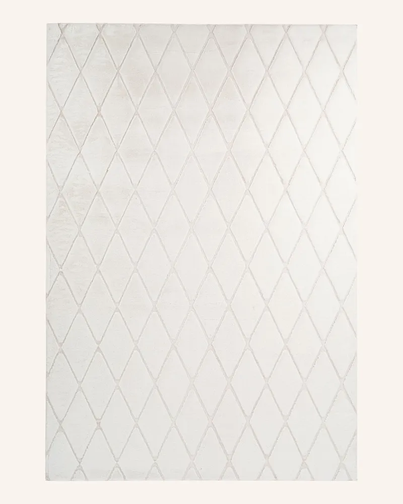 Kayoom Hochflor Teppich VIVICA 225 Weiss