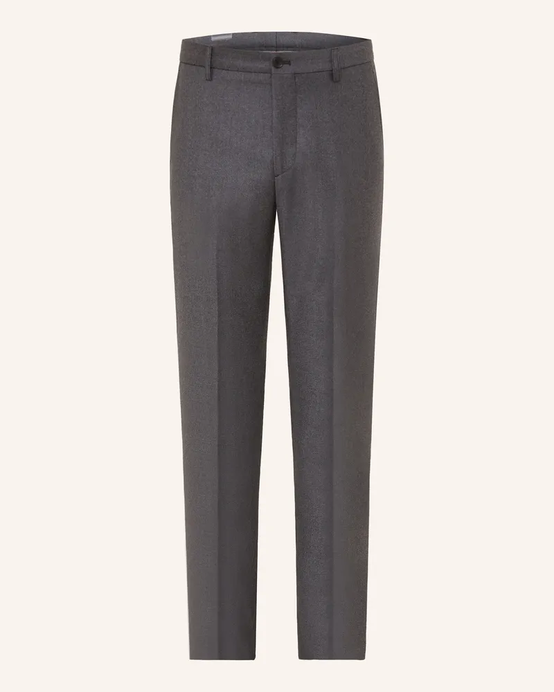 Etro Chino Slim Fit grau Dunkelgrau