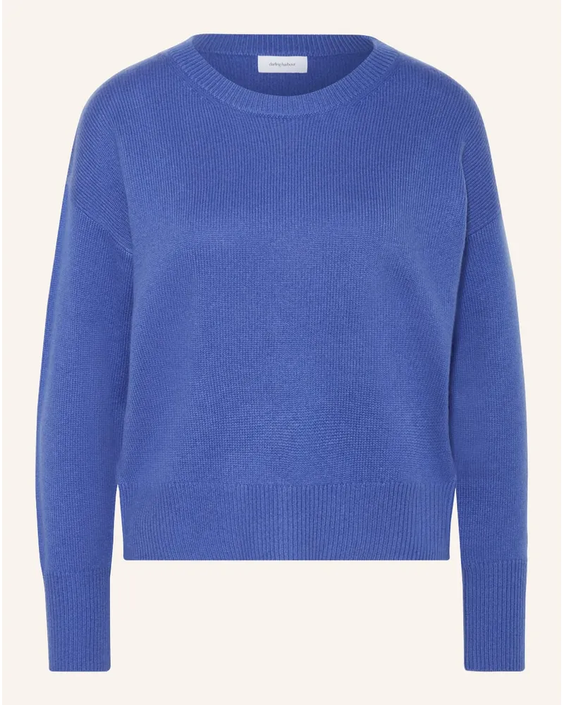 Darling Harbour Cashmere-Pullover Blau