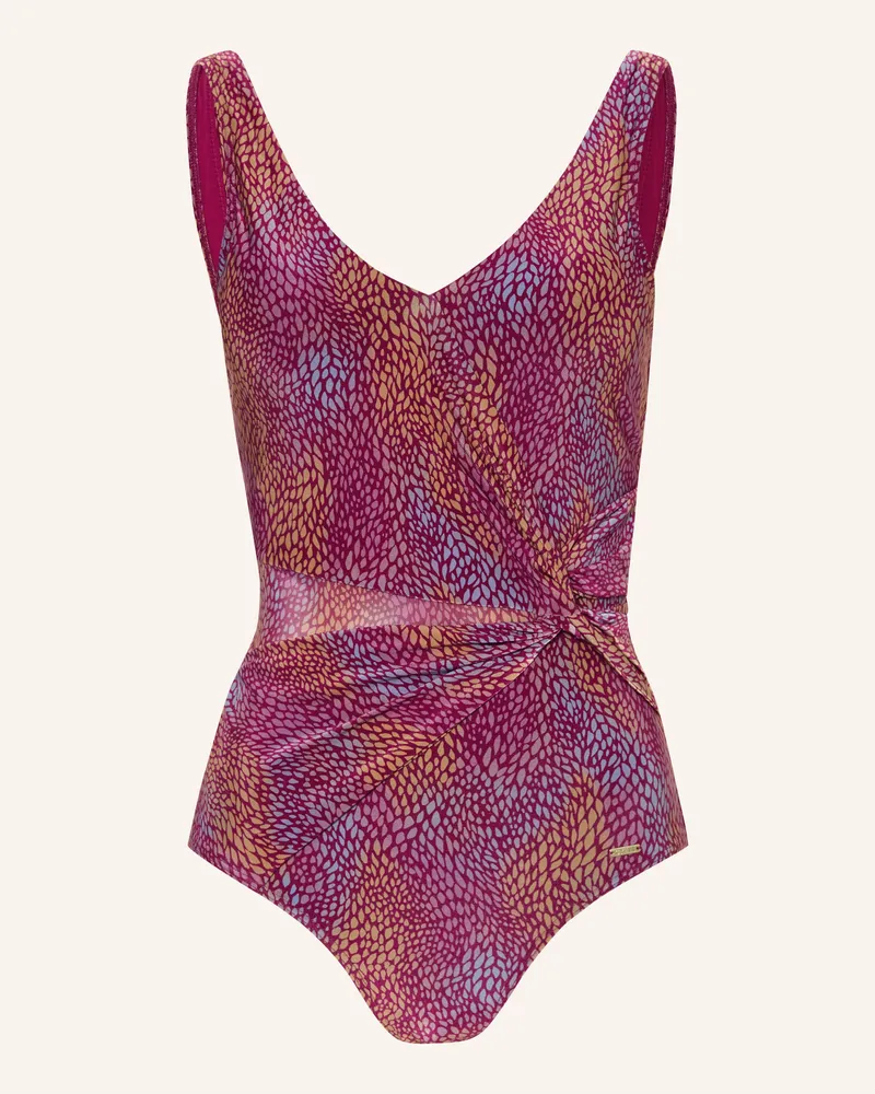 Cyell Badeanzug Burgundy Drops lila Fuchsia