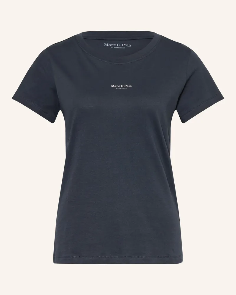 Marc O'Polo Schlafshirt blau Dunkelblau