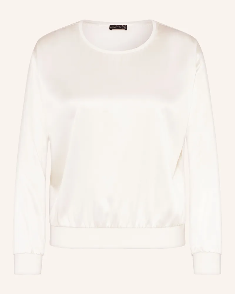 van Laack Blusenshirt VL-LENIAS-XX aus Seide Weiss