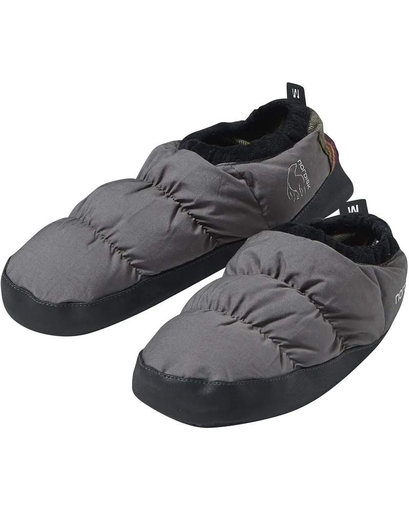 Nordisk Schuhe Hermod Down Slippers braun Braun