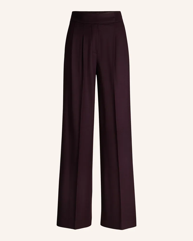windsor. Marlenehose Aus Jersey rot Dunkelrot