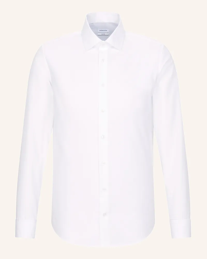 Seidensticker Hemd Uma Shaped Fit weiss Weiss
