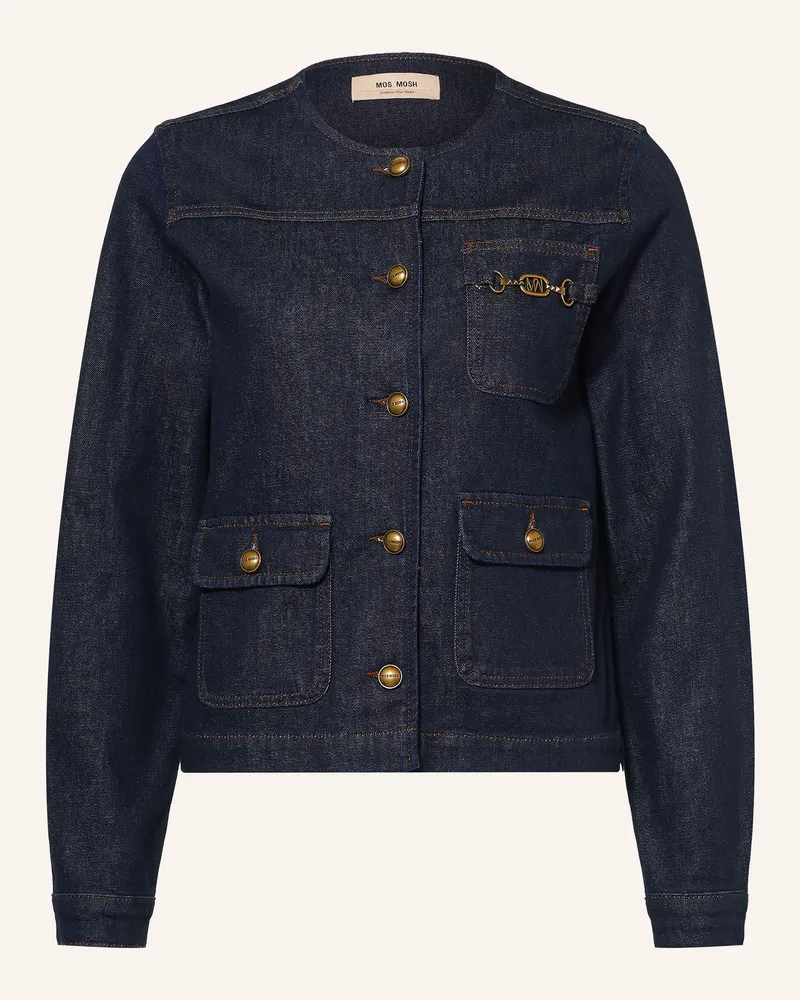 Mos Mosh Jeansjacke Mmcaroll Volaris blau 447