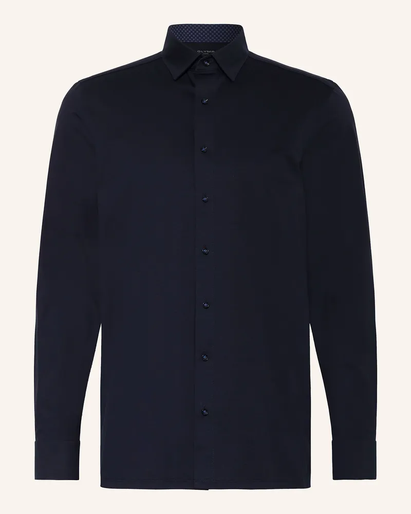 Olymp Jerseyhemd Luxor Modern Fit blau Dunkelblau