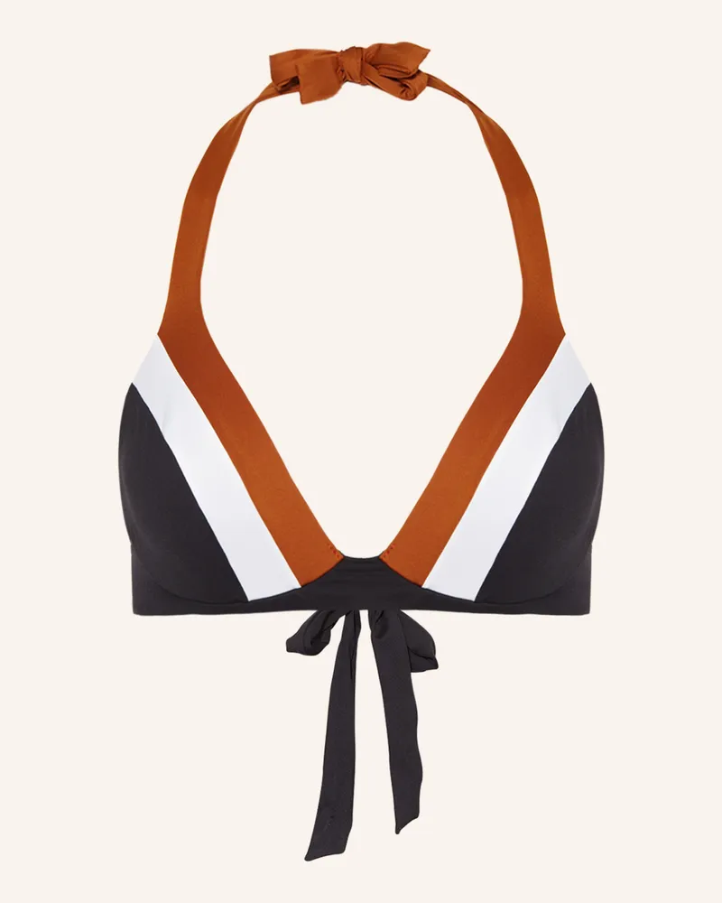 Max Mara Neckholder-Bikini-Top ABIGAIL Schwarz