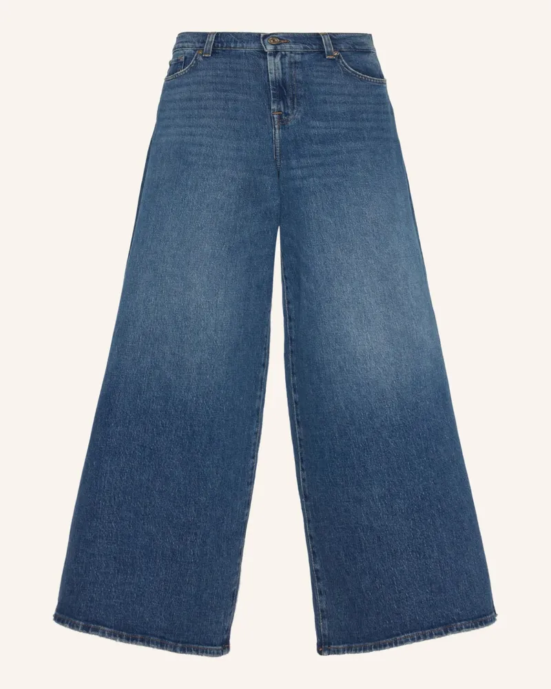 7 for all mankind Jeans MARIE WIDE LEG Wide Leg fit Blau