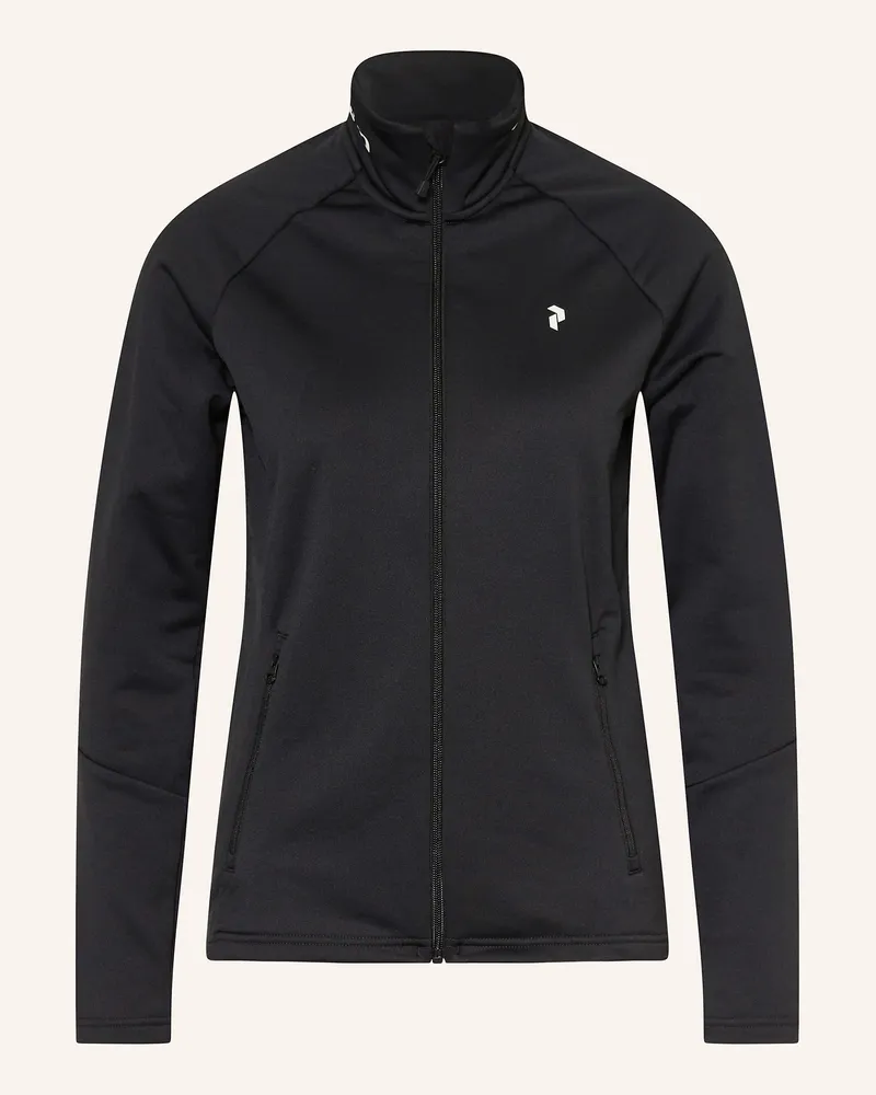 Peak Performance Midlayer-Jacke RIDER ESSENTIALS Schwarz