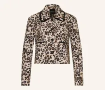 Kastenjacke mit Rüschen