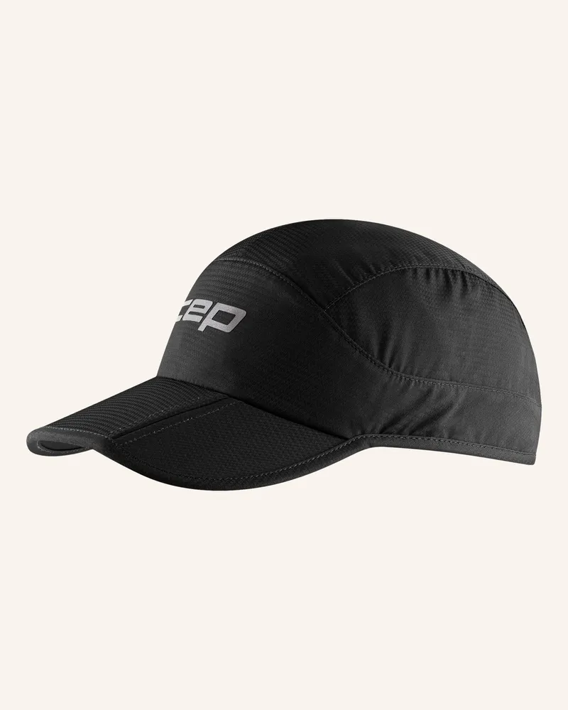 CEP CEP CEP run foldable cap, unisex Schwarz