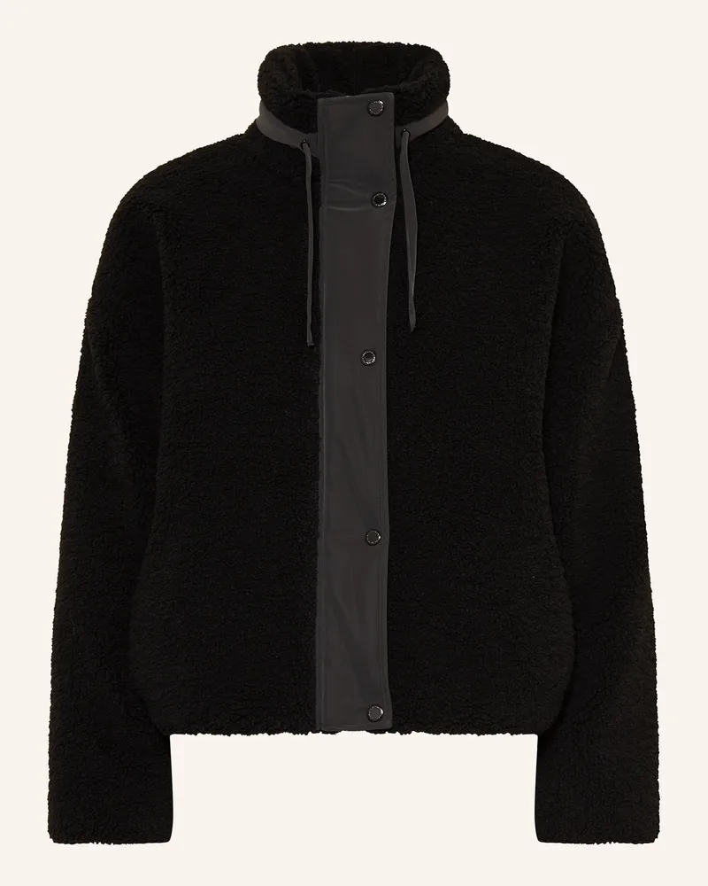 Barbour Teddyfell-Jacke PALMA Schwarz