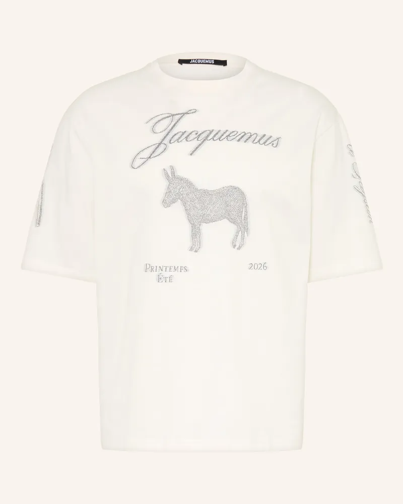 Jacquemus T-Shirt LE TSHIRT ANE Ecru