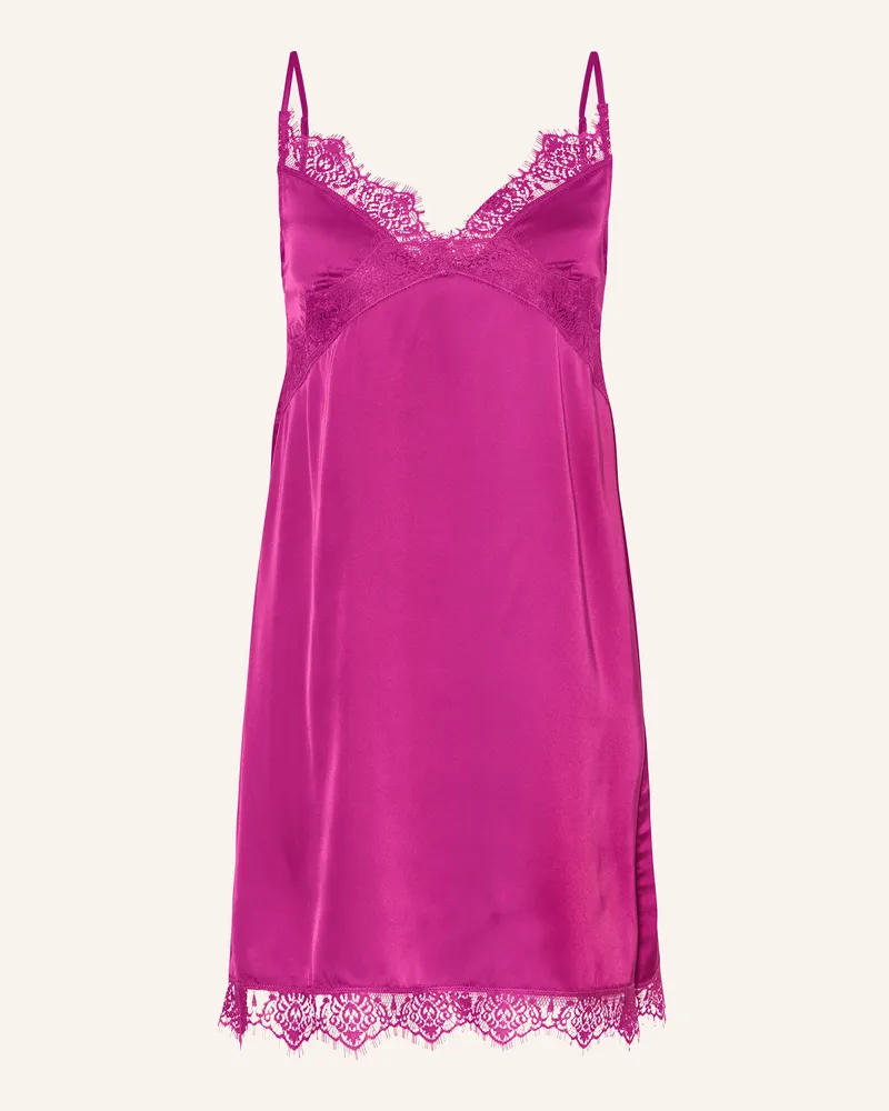 Simone Pérèle Negligé SATIN SECRETS aus Satin Fuchsia