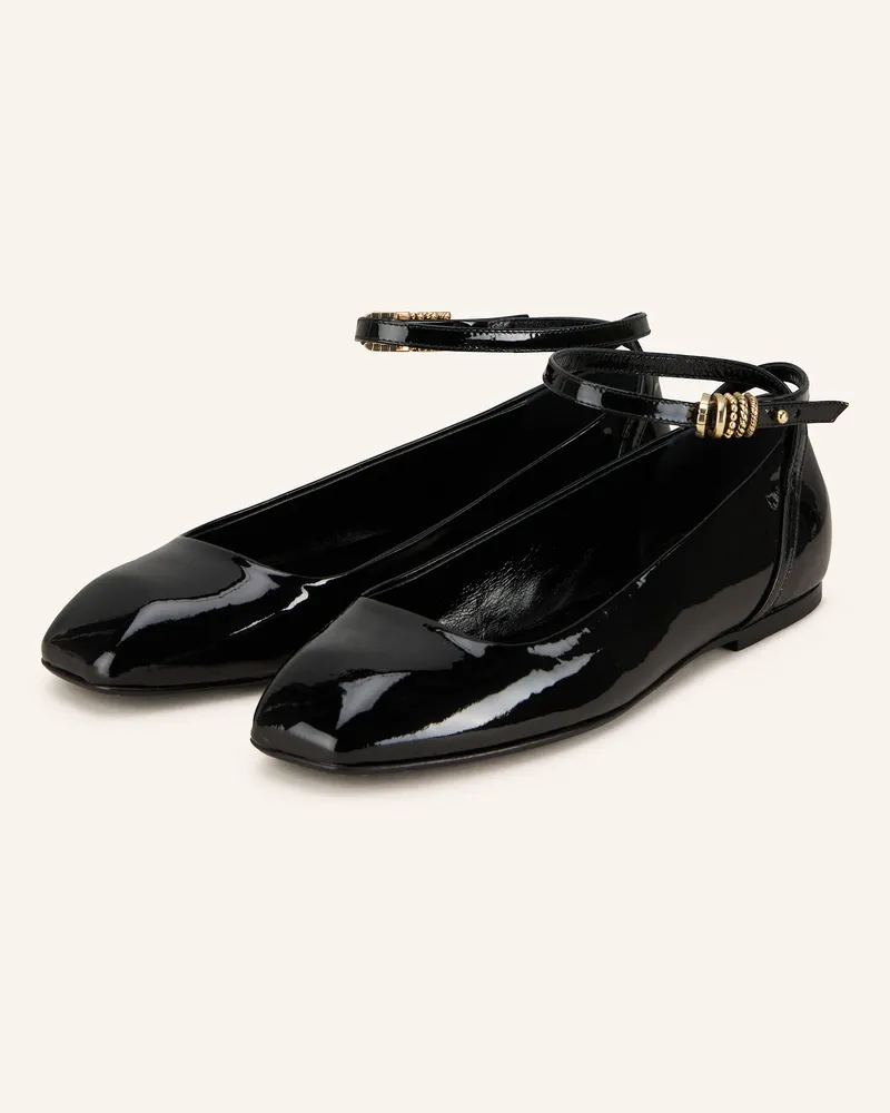 Dorothee Schumacher Ballerinas GLOSSY SHINE Schwarz