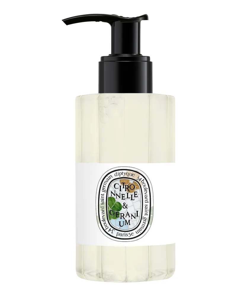 Diptyque Zitronengras & Geranie Parfümiertes Duschgel 200 ml 