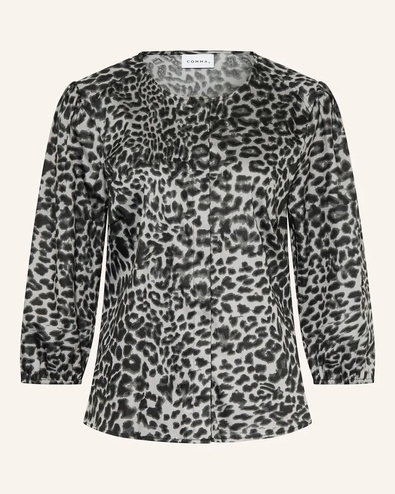 COMMA Bluse Hellgrau