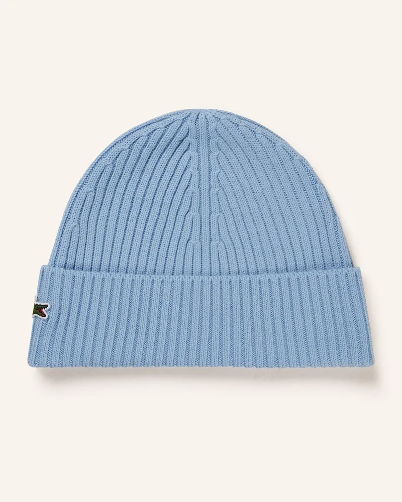 Lacoste Mütze blau Hellblau