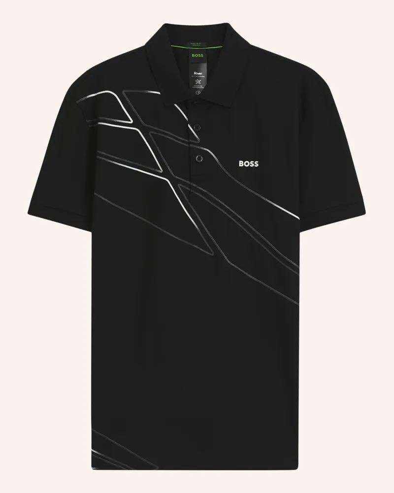 HUGO BOSS Poloshirt PADDY 3_IN Schwarz