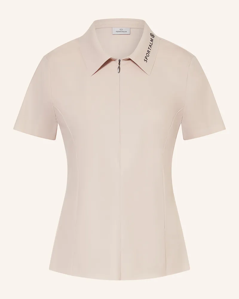 Sportalm Funktions-Poloshirt Hellbraun
