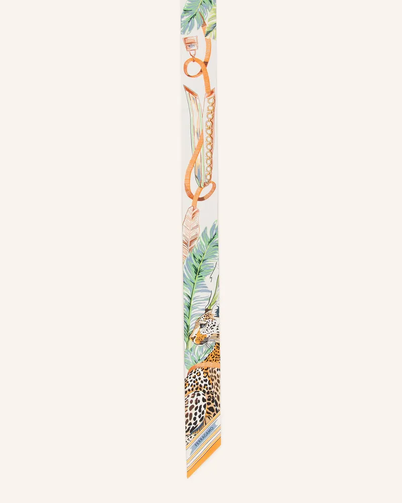 Ferragamo Seidenschal orange Orange