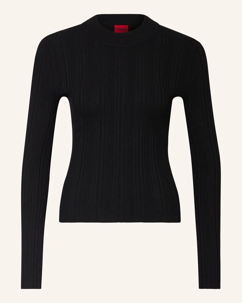 HUGO BOSS Longsleeve SARPHAMMY Schwarz