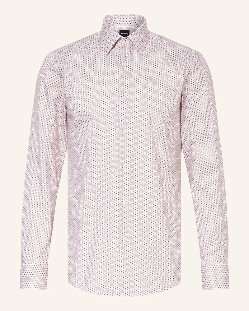 HUGO BOSS Hemd HANK Slim Fit Braun