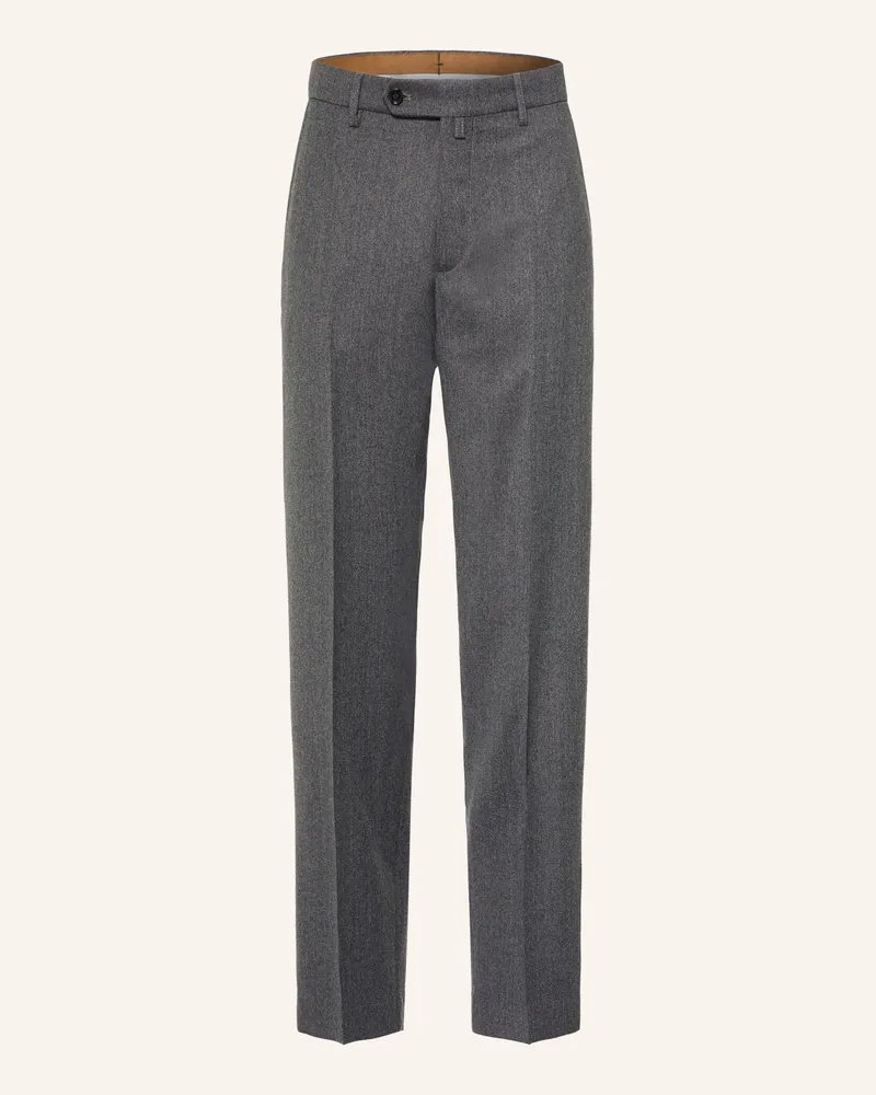 Berwich Flanellhose Negroni Wide Fit grau Grau