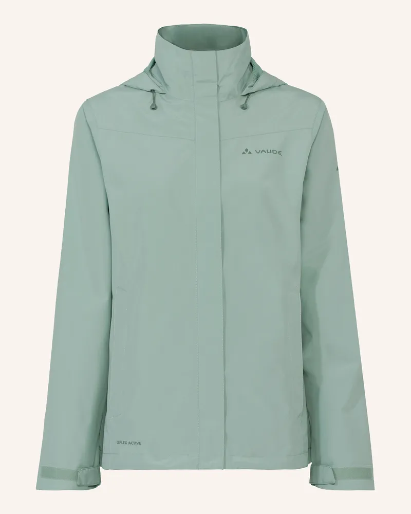 Vaude Jacken W SILDA 2L J Grün