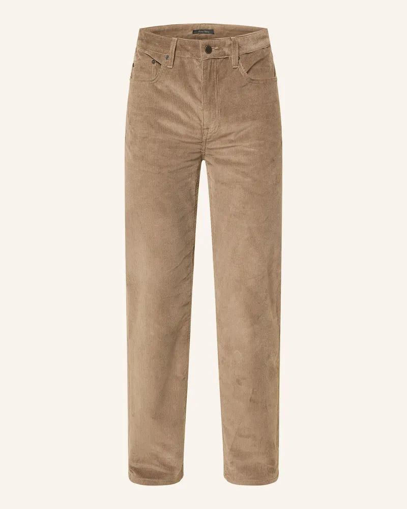 Belstaff Cordhose Trentham Regular Fit grau Dsttp