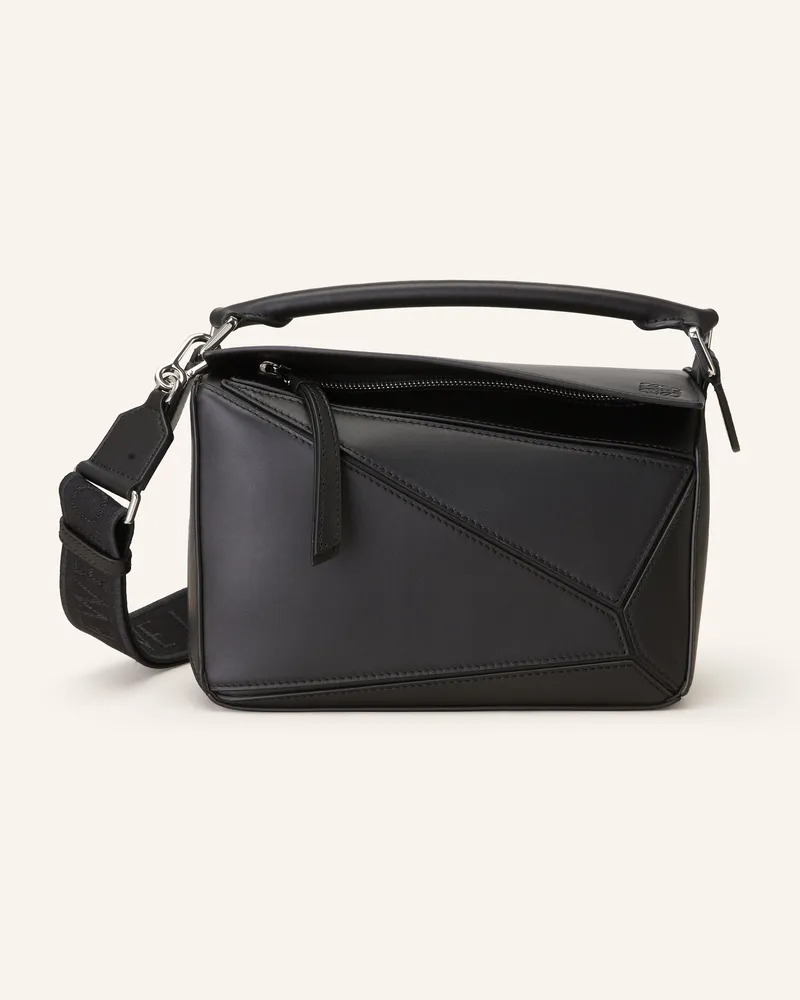 Loewe Handtasche PUZZLE SMALL Schwarz