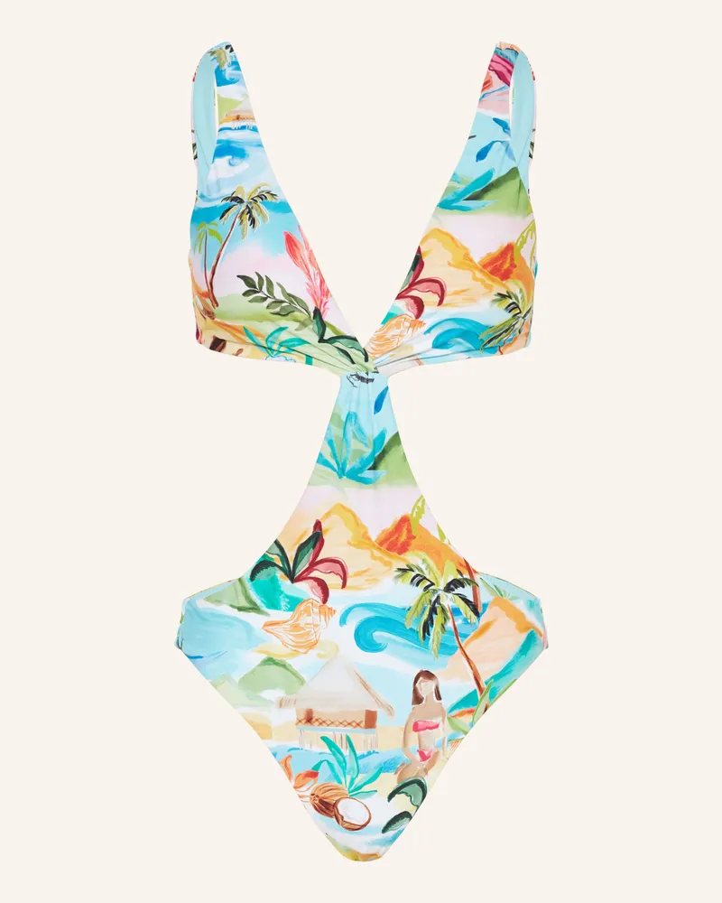 Seafolly Australia Monokini South Pacific blau Hellblau