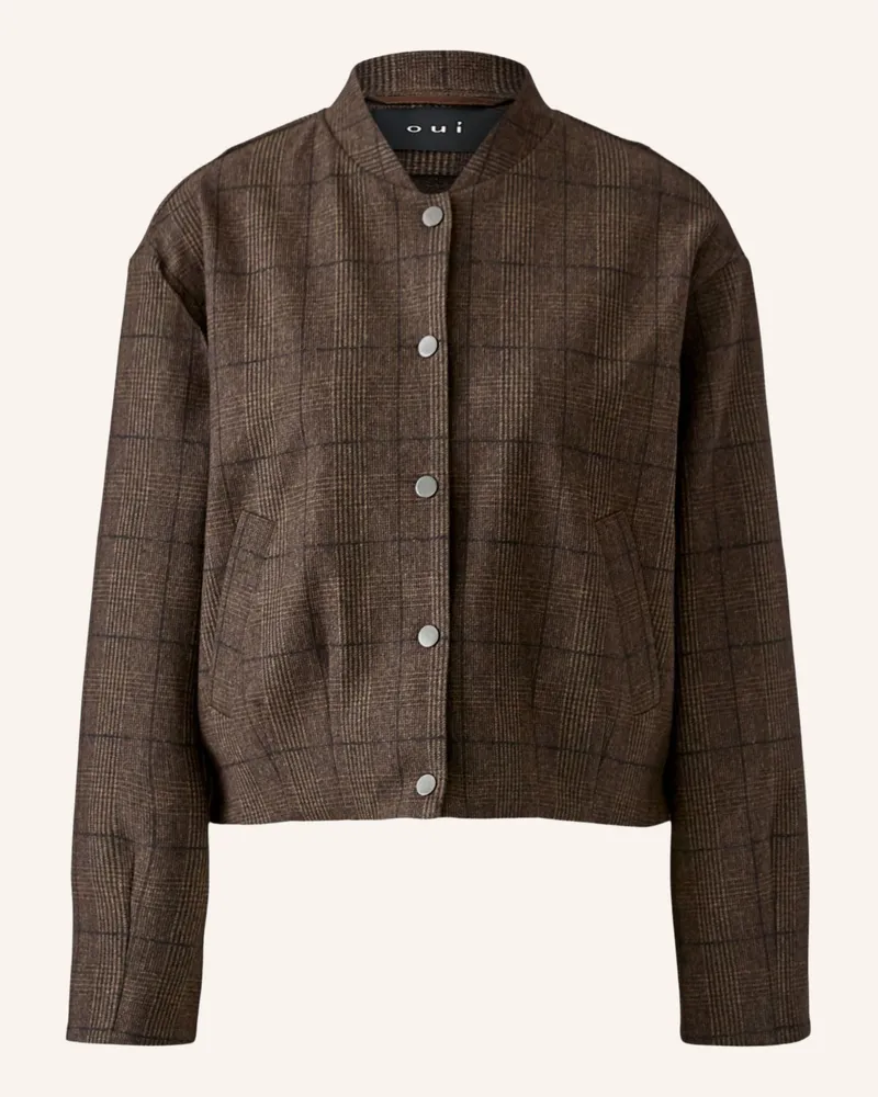 Oui  Jacke braun Braun