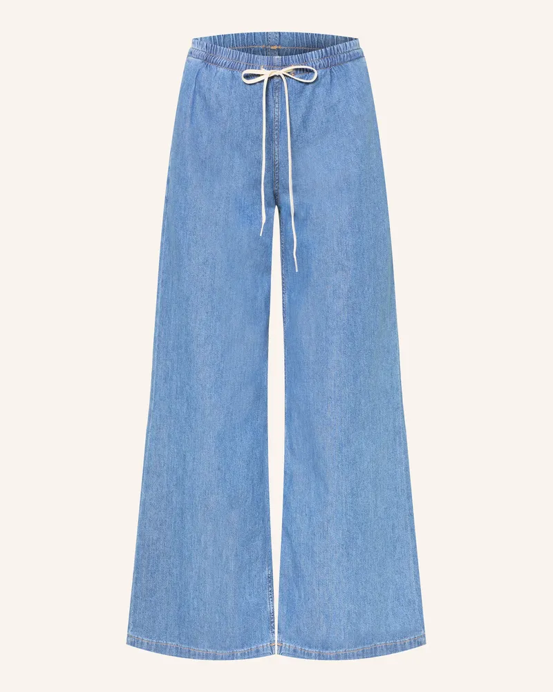 Tommy Hilfiger Wide Leg Jeans blau 1a5