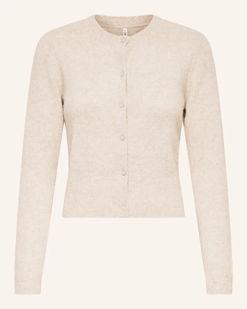 only Strickjacke beige Beige