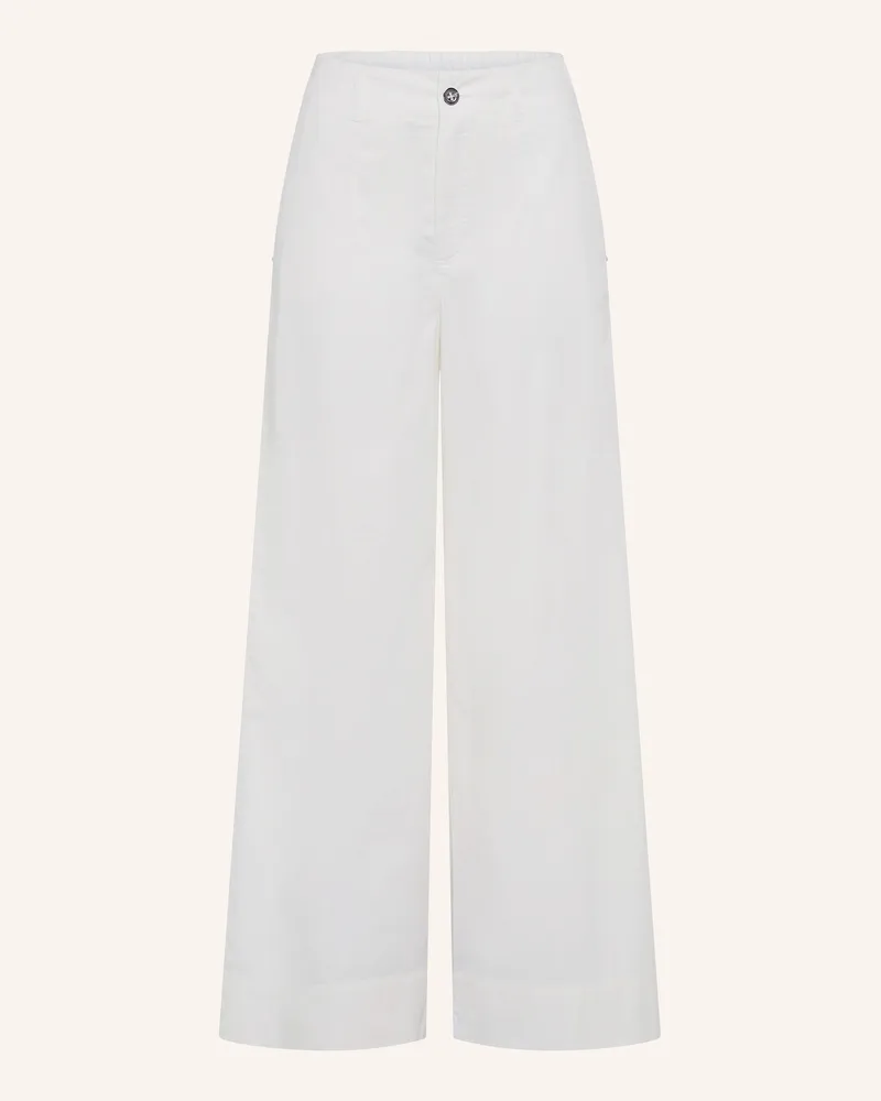 MARC AUREL Baumwollhose Weiss