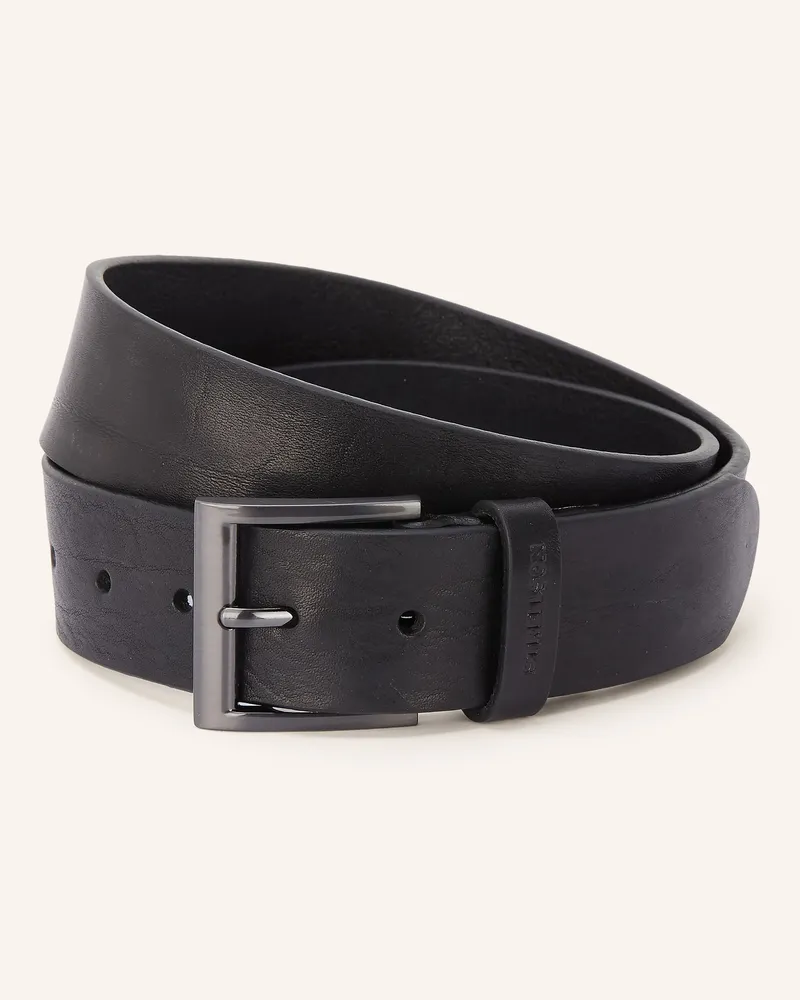 Strellson Ledergürtel schwarz Schwarz