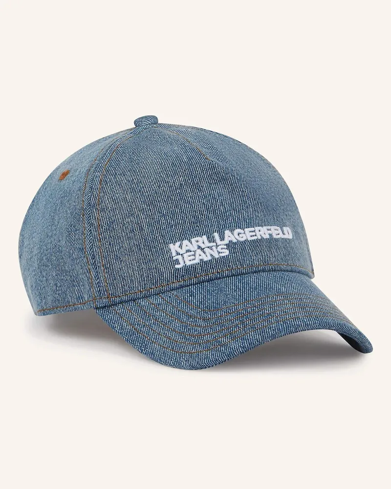 Karl Lagerfeld Hut blau Blau