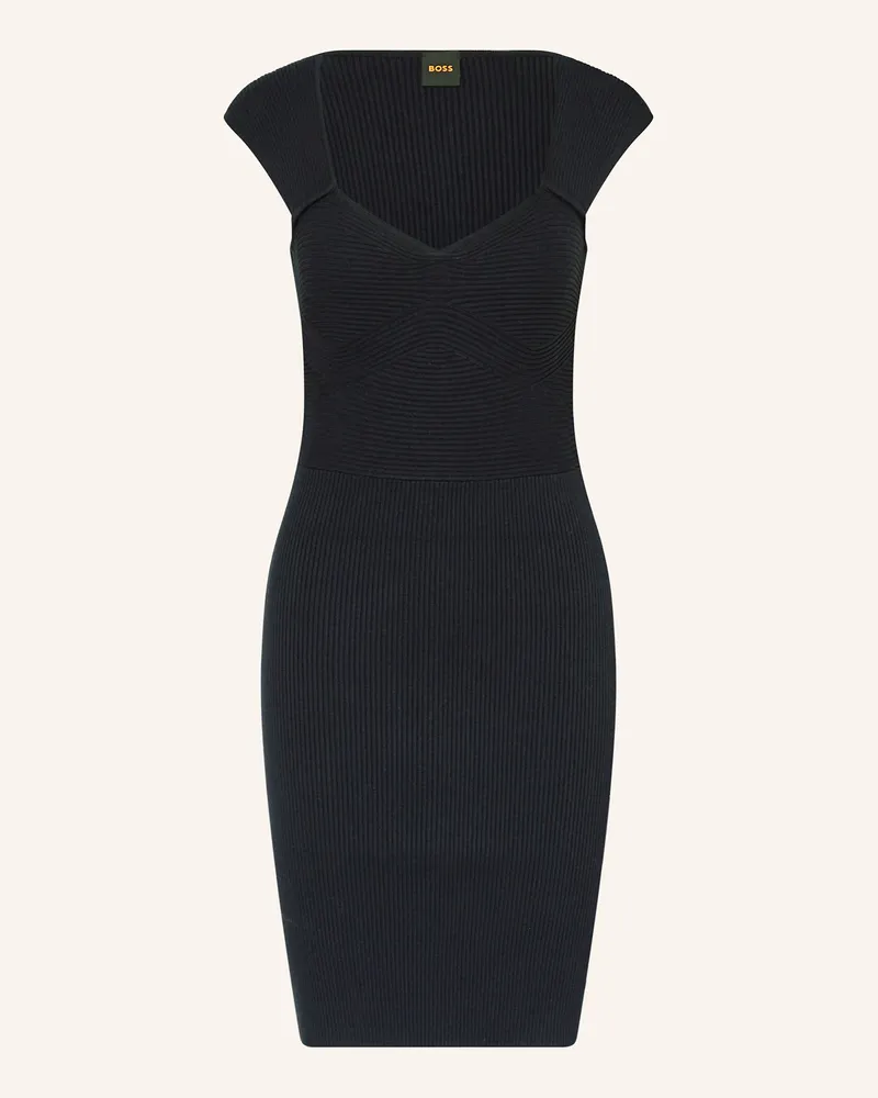 HUGO BOSS Strickkleid FOBERTS Dunkelblau