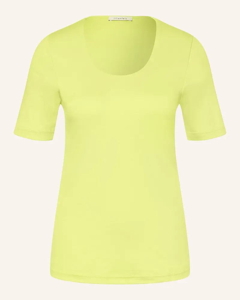 lilienfels T-Shirt gelb Neongrün