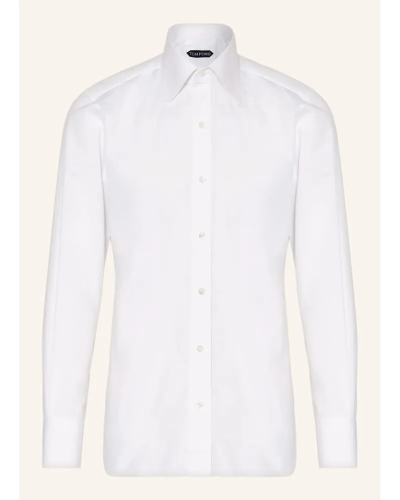 Tom Ford Hemd Slim Fit Weiss