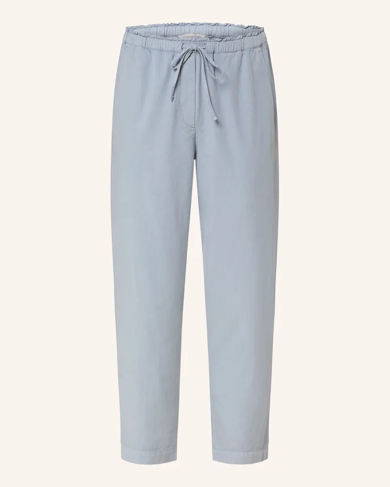Marc O'Polo Hose im Jogging-Stil Blaugrau