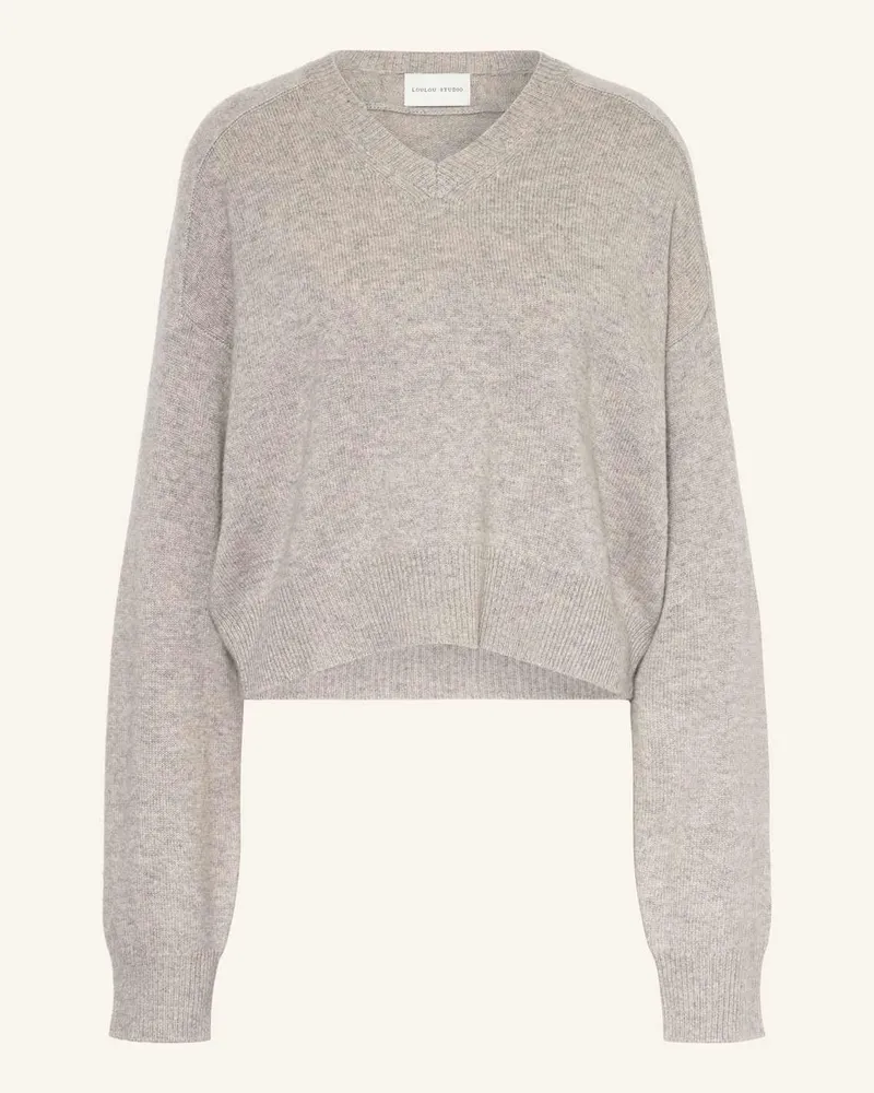 Loulou Studio Cashmere-Pullover ANZOR Grau