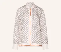 Seidenbluse rosa