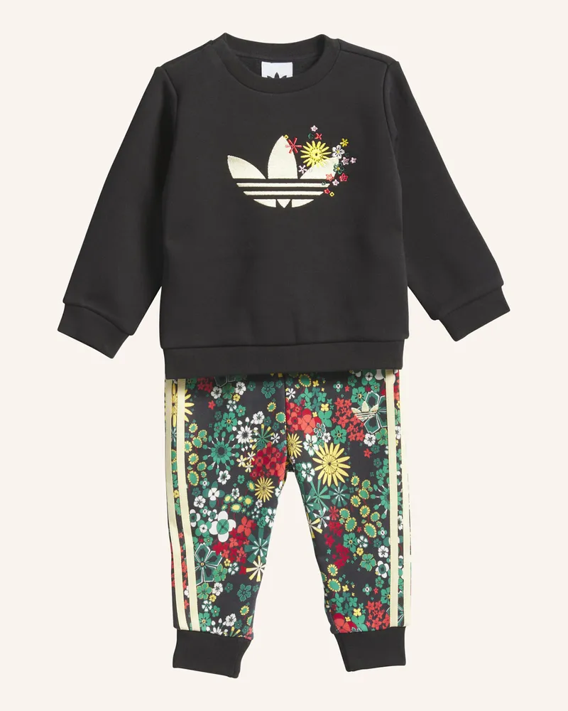 adidas Adidas Originals X Liberty London Sweatshirt-Set schwarz Schwarz